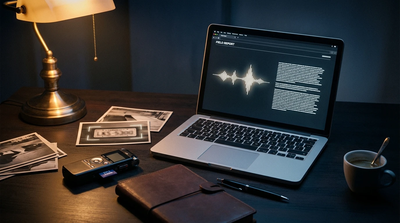 Whisper Field Report – raporty terenowe offline dla prywatnych detektywów